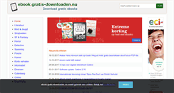 Desktop Screenshot of ebook.gratis-downloaden.nu