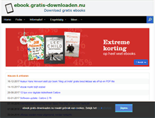 Tablet Screenshot of ebook.gratis-downloaden.nu